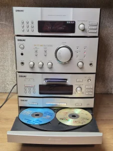 Sony DHC-EX77MD, mini linija, CD, MiniDisc, Tuner, Amplifier