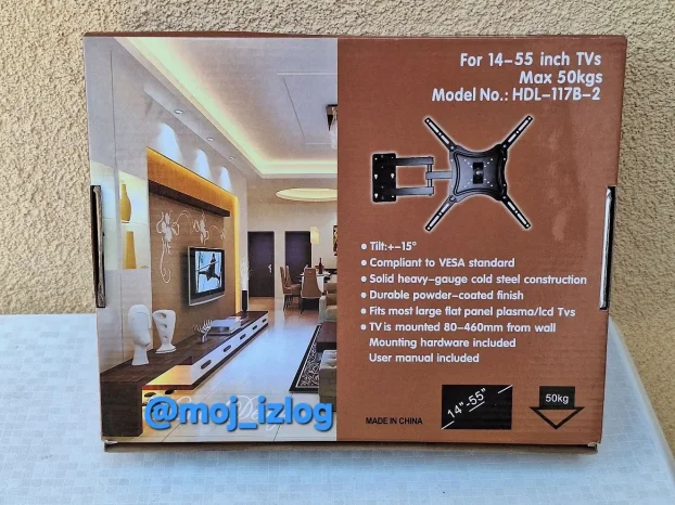 Zidni nosači za LCD LED televizore 14-63" držač nošač za tv