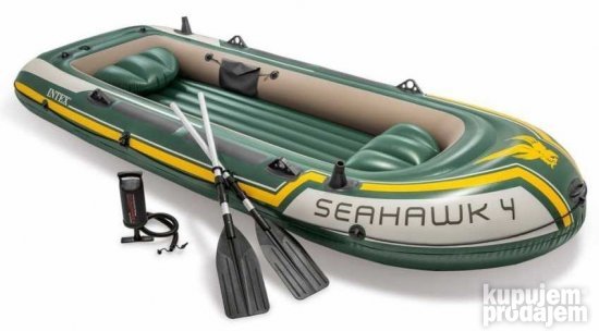 Camac "SEAHAWK 4 set" sa veslima i pumpom,  INTEX novo