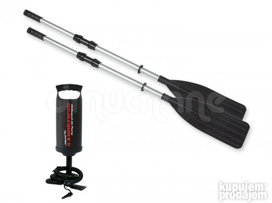 Camac "SEAHAWK 4 set" sa veslima i pumpom,  INTEX novo