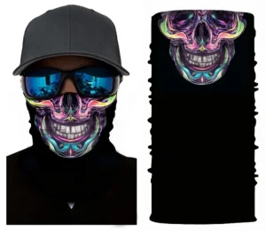 Skull Kostur Bandana Marama Sal Potkapa Maska Model 28 Neon
