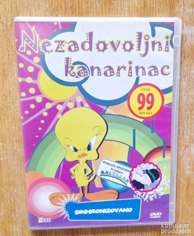 Nezadovoljni Kanarinac - DVD