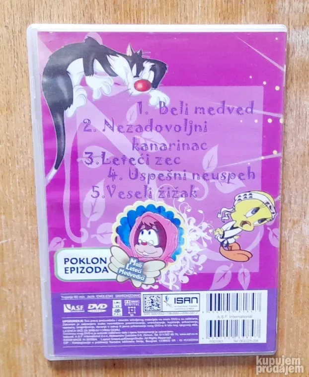 Nezadovoljni Kanarinac - DVD