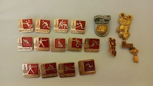 Značke, Moskva olimpijada 1980 god