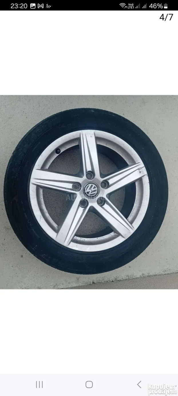 Aluminijumske felne 5x112 r16