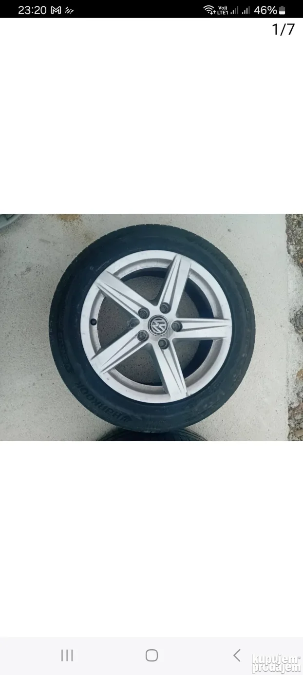 Aluminijumske felne 5x112 r16