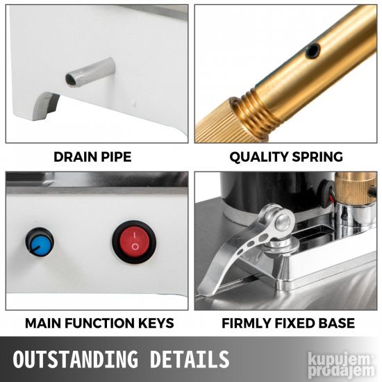 Mašina za brušenje dragog kamenja 1800 obrtaja u min