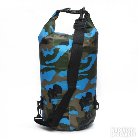 Vodootporna suva torba EL1 20L army plava