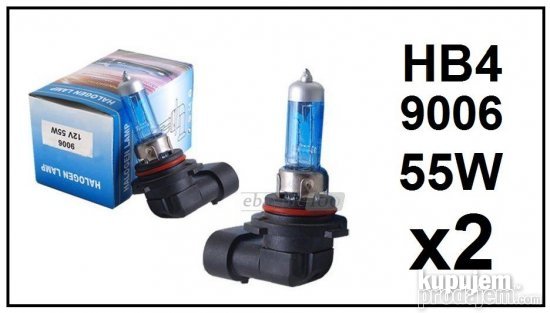 Xenon HB4 sijalica - PLAVA! - 2 kom