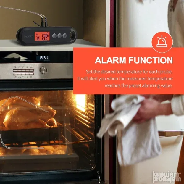 Inkbird IHT-2XP digitalni termostat/termometar za hranu
