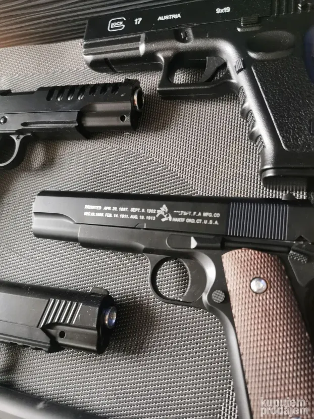 Tetejac pištolj Zastava M57 airsoft metalni pistolj