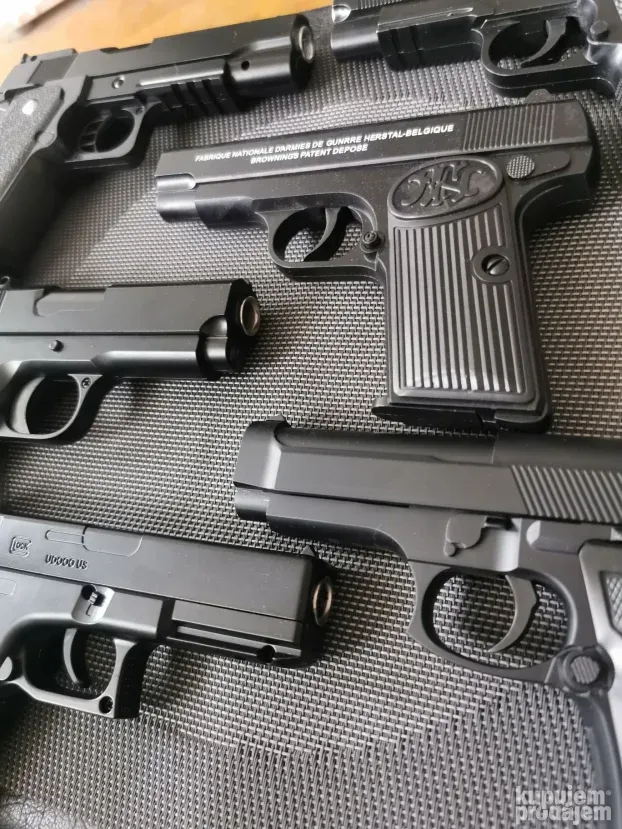 Tetejac pištolj Zastava M57 airsoft metalni pistolj