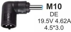 GMB Konektor za punjac 90W-19.5V-4.62A, 4.5x3.0mm PIN