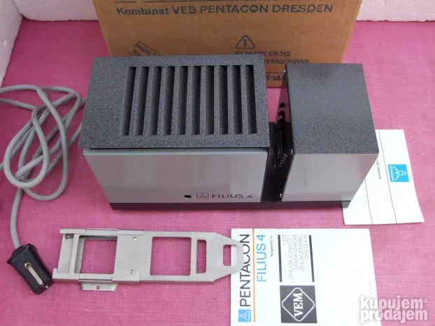 Pentacon Filius 4 projektor slajdova dijaskop FULL NOVO+GARA