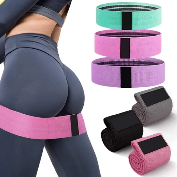 NOVO! Elastična Traka Za Vežbanje (3 Komada) Za Jogu Fitnes