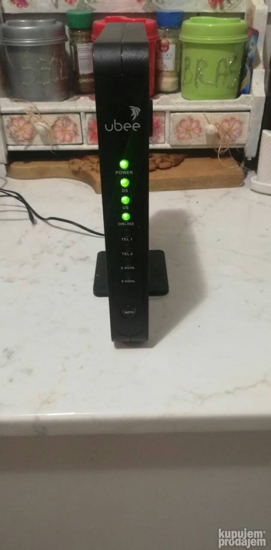 Ubee kablovski ruter Uslužni oglas