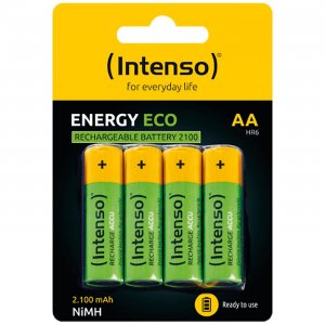 (Intenso) Baterija Punjiva Aa / Hr6, 2100 Mah, Blister 4 Kom