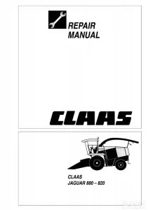 Claas Jaguar 820 880 Radionicki prirucnik