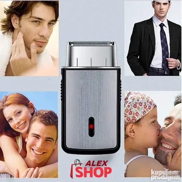 Mini brijač džepni trimer od nerđajućeg čelika