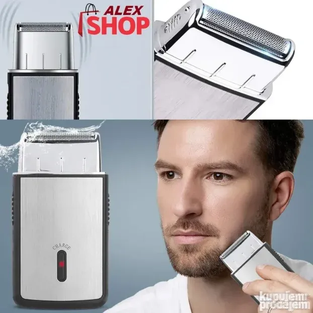 Mini brijač džepni trimer od nerđajućeg čelika