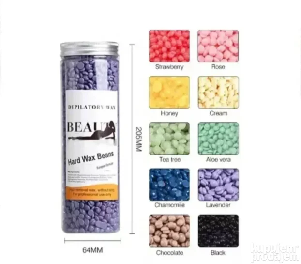 Topilica i vosak za depilaciju