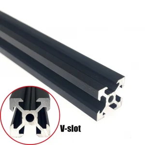 V-Slot Aluminijumski profil 2020 crni