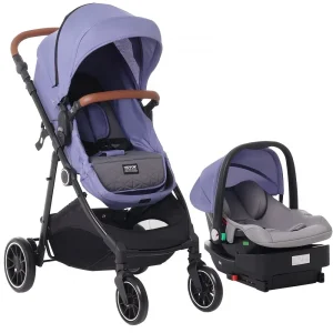 Kolica i auto sedište za bebe / plava