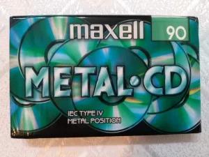 MAXELL Metal-CD 90 - neotpakovane audio kasete
