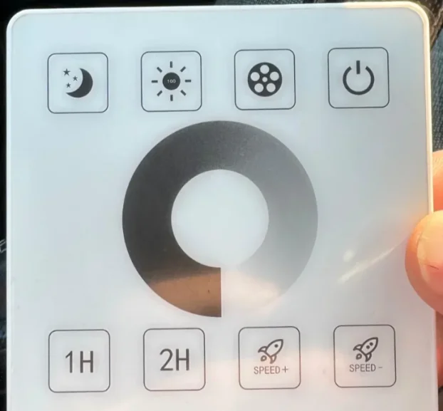 Zidni prekidac za regulaciju zatamnjenja DIMER LED rasveta ...