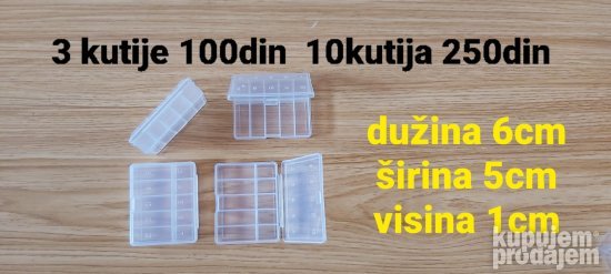 plasticne kutije za udice,plovkove,olovo,