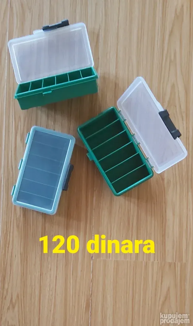plasticne kutije za udice,plovkove,olovo,