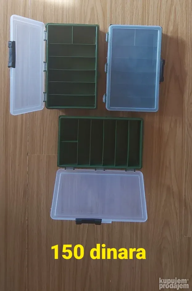 plasticne kutije za udice,plovkove,olovo,
