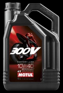 MOTUL 300V 4T 10W40 4L Factory Line