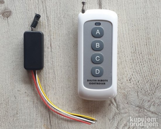 RF bezicna daljinska kontrola sa velikim dometom 3.6-24V