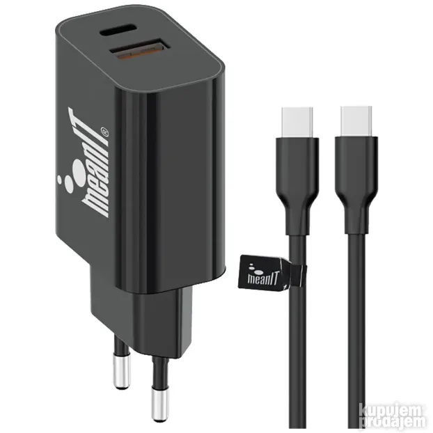 Punjač kućni sa kabelom, brzi, za smartphone, iPhone, 20W