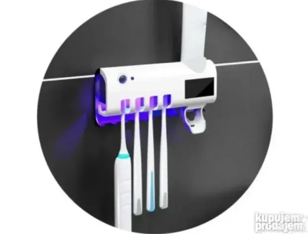 3u1 sterilizator,držač četkica i dozer za pastu