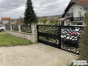 CNC metalne ograde i kapije (laserske, panelne)