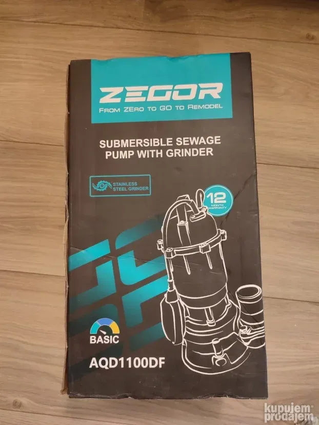 AQD1100DF Muljna Pumpa ZEGOR(P)(S) na lageru!