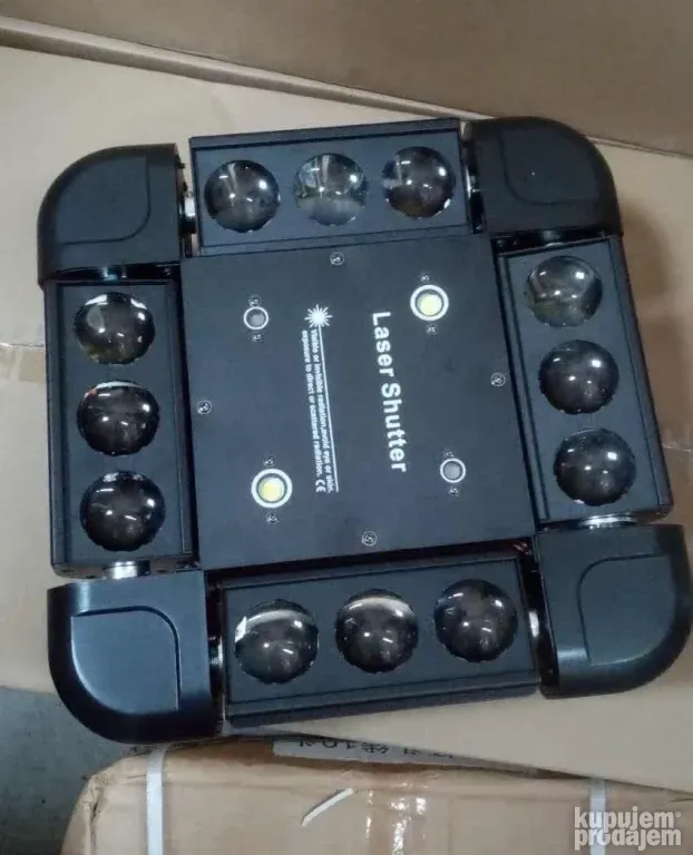 Laser strob 150W centralni sa rotacijom za diskoteke RGB