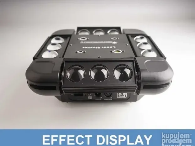 Laser strob 150W centralni sa rotacijom za diskoteke RGB