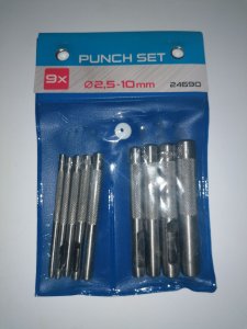 Ručni izbijači Zumbe 2.5do 10 mm Novo