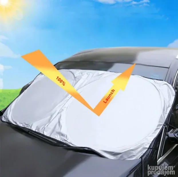 Set od 6 auto zaštita od sunca