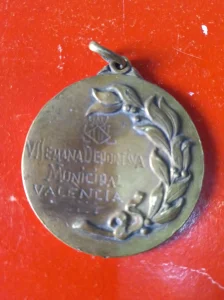Španska medalja Emana deportiva Municipal Valencia