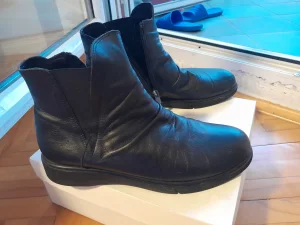 Cizme,gleznjace - cista koza