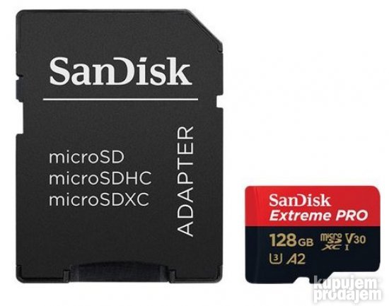 MICRO SD 128GB SanDisk Extreme Pro