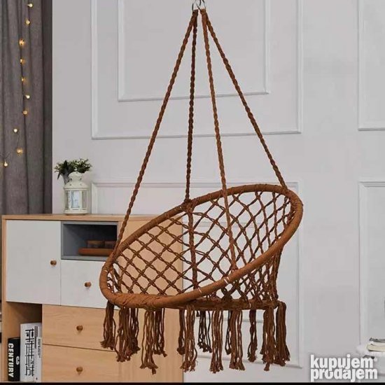 Ljuljaška gnezdo viseca ljuljaska Gnezdo Braon