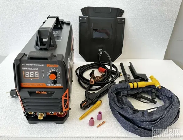 Aparat za varenje za argon KZUBR 400A TIG - 2 GOD GARANCIJE