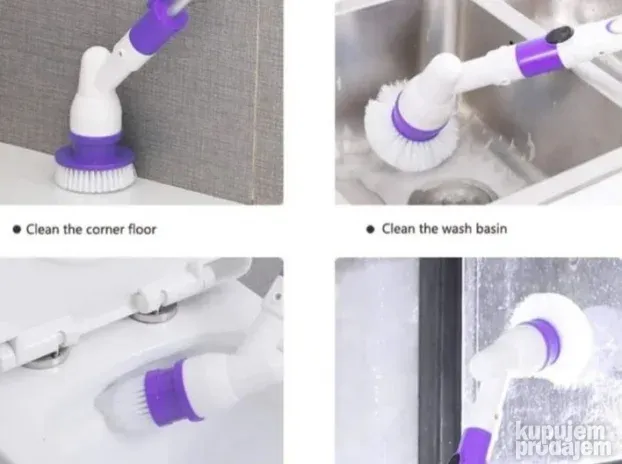 Turbo Cetka za Ciscenje NOVO Elektricna Magicna Cetka AKCIJA