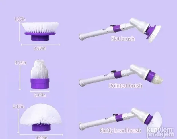 Turbo Cetka za Ciscenje NOVO Elektricna Magicna Cetka AKCIJA