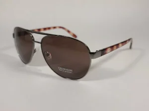 CALVIN KLEIN Brown Pilot Ladies 100%org NOVO